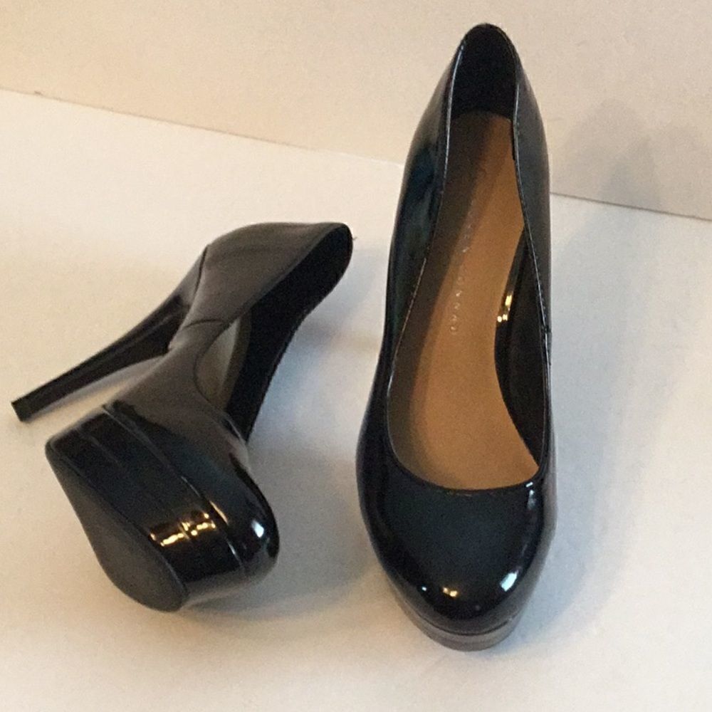 LAUREN CONRAD black stiletto heels in size 9med - Picture 8 of 8